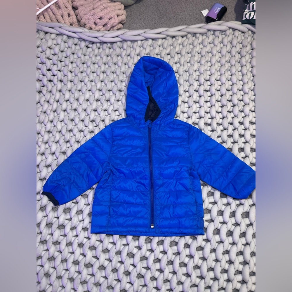 baby gap Royal Blue Quilted Puffer Jacket 💙